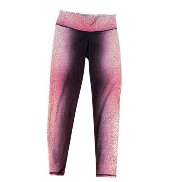 Niyama Sol XL Barefoot Legging Shagreen Peony Ombre Recycled yoga athletic pants - Picture 2 of 5